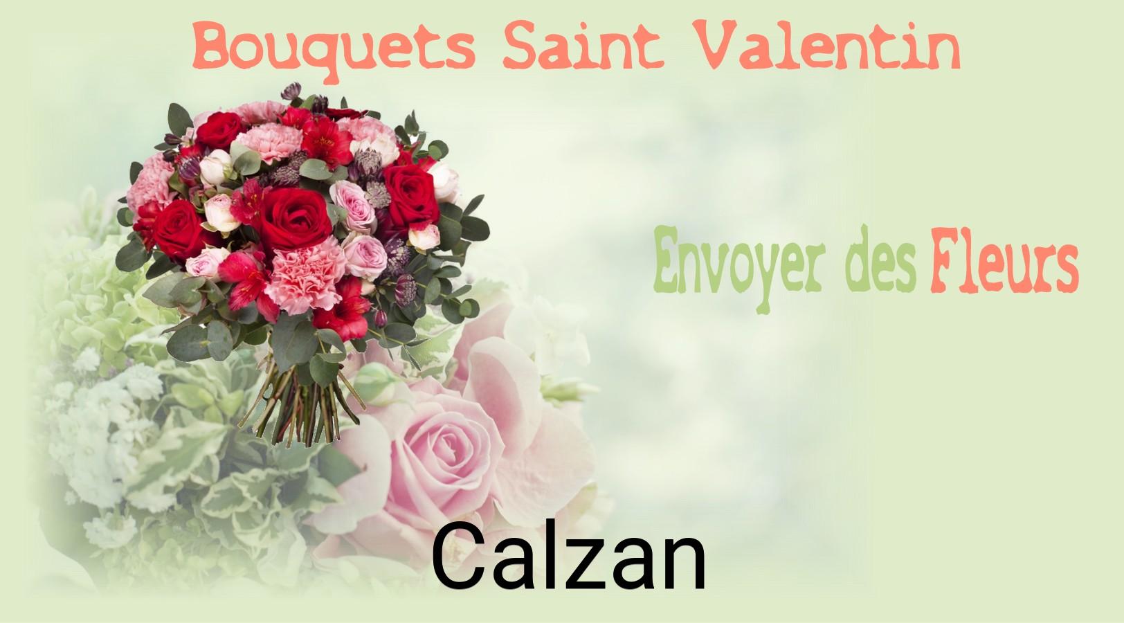 Roses de Saint-Valentin livrées à Calzan